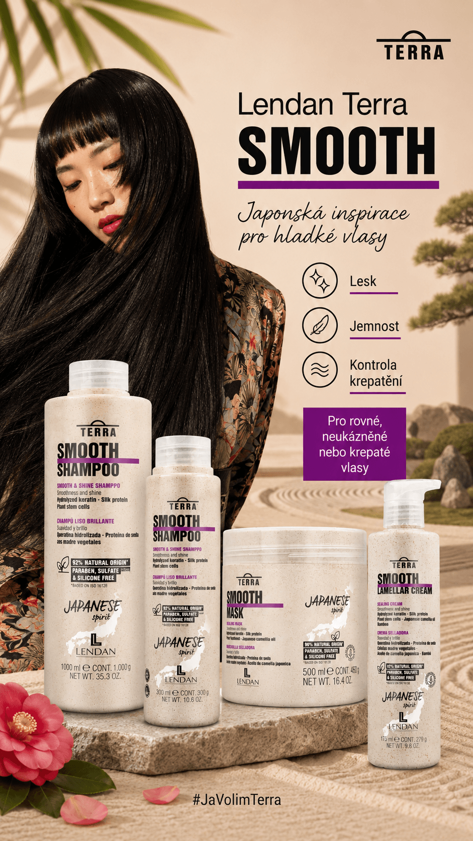 Lendan Terra Smooth pro dokonale hladké vlasy