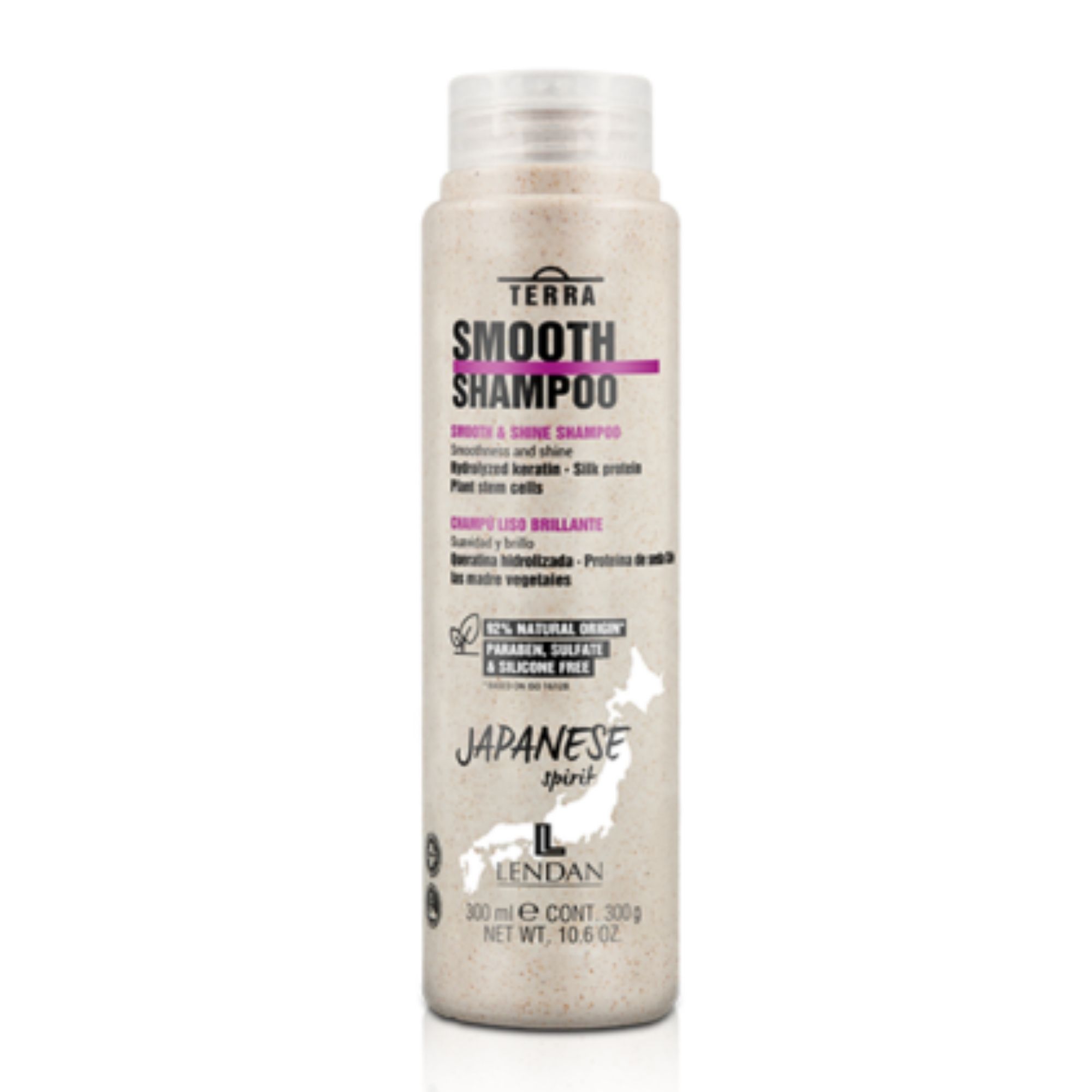 Lendan Terra Smooth uhlazující šampon pro krepaté vlasy 300 ml