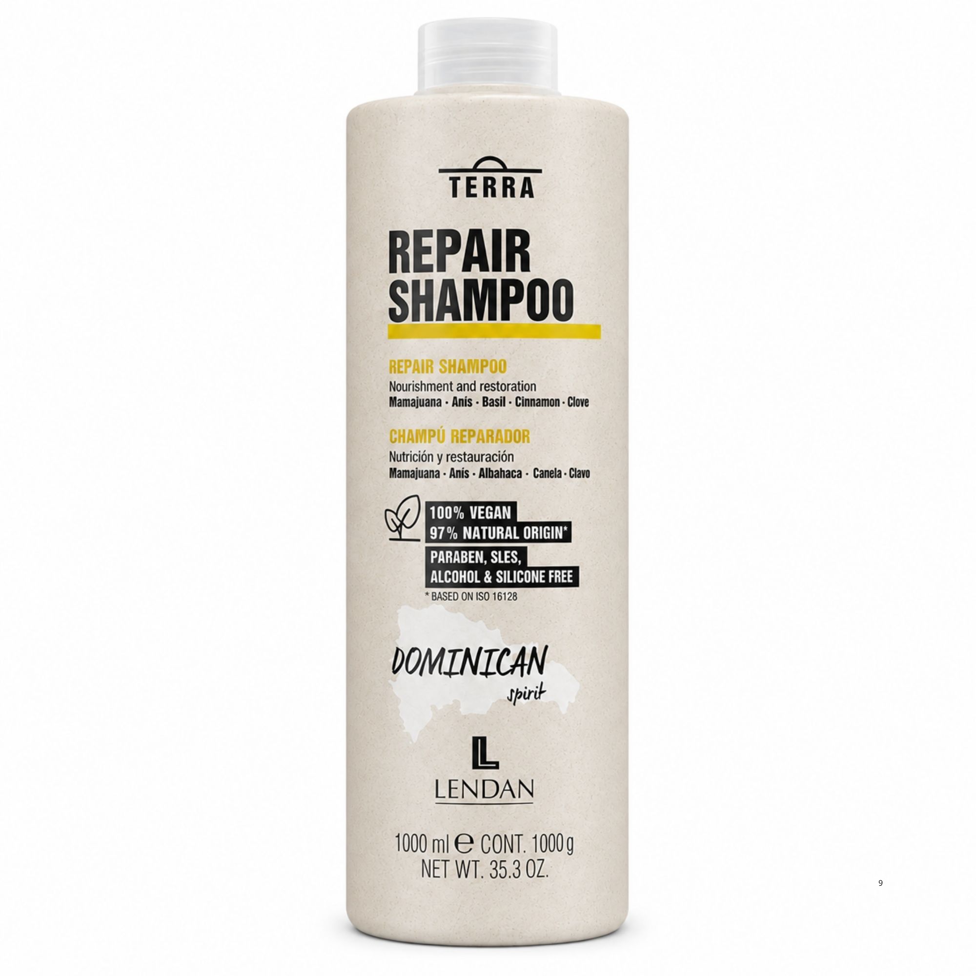 Lendan Terra Repair obnovující šampon pro poškozené vlasy 1000 ml