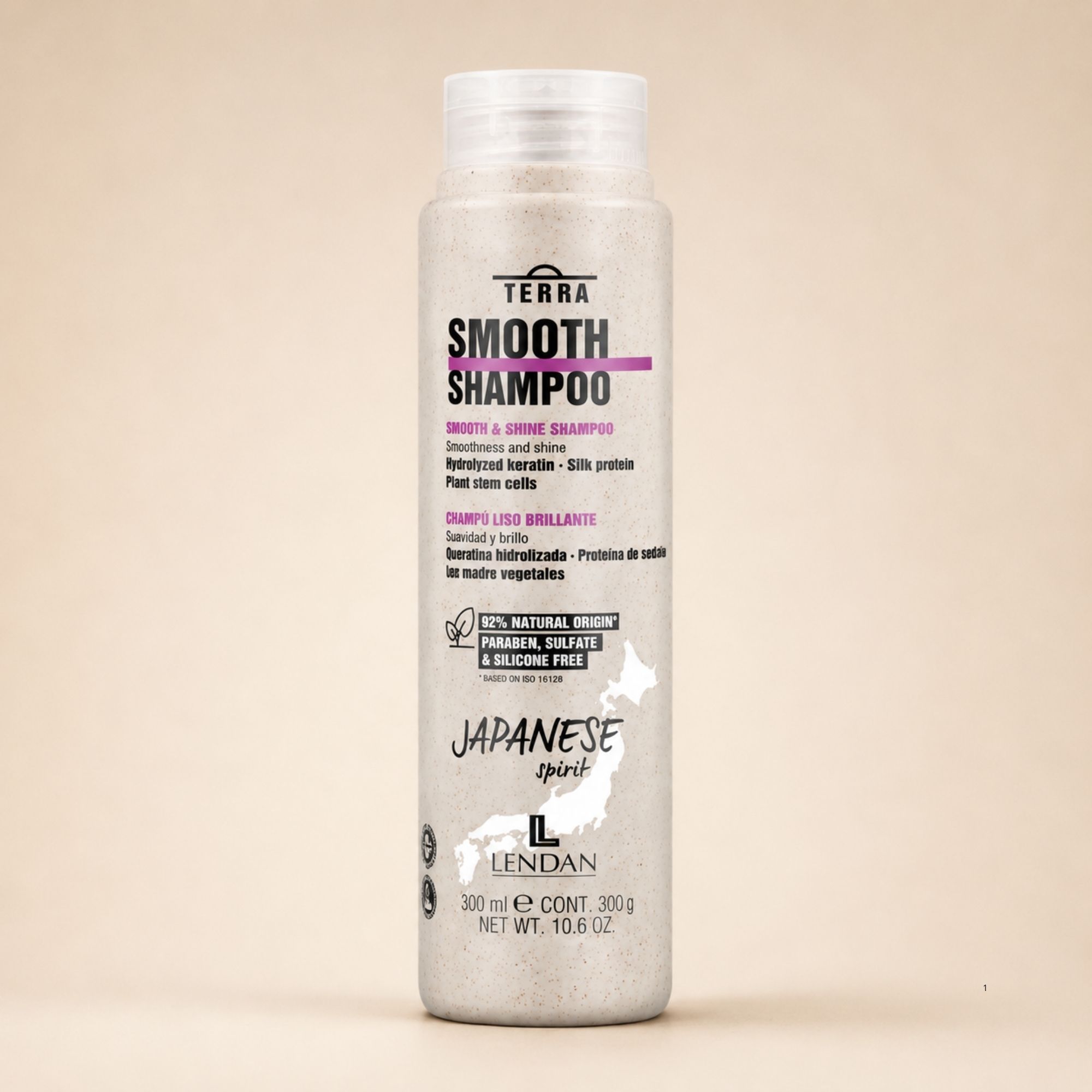 Lendan Terra Smooth uhlazující šampon pro krepaté vlasy 300 ml