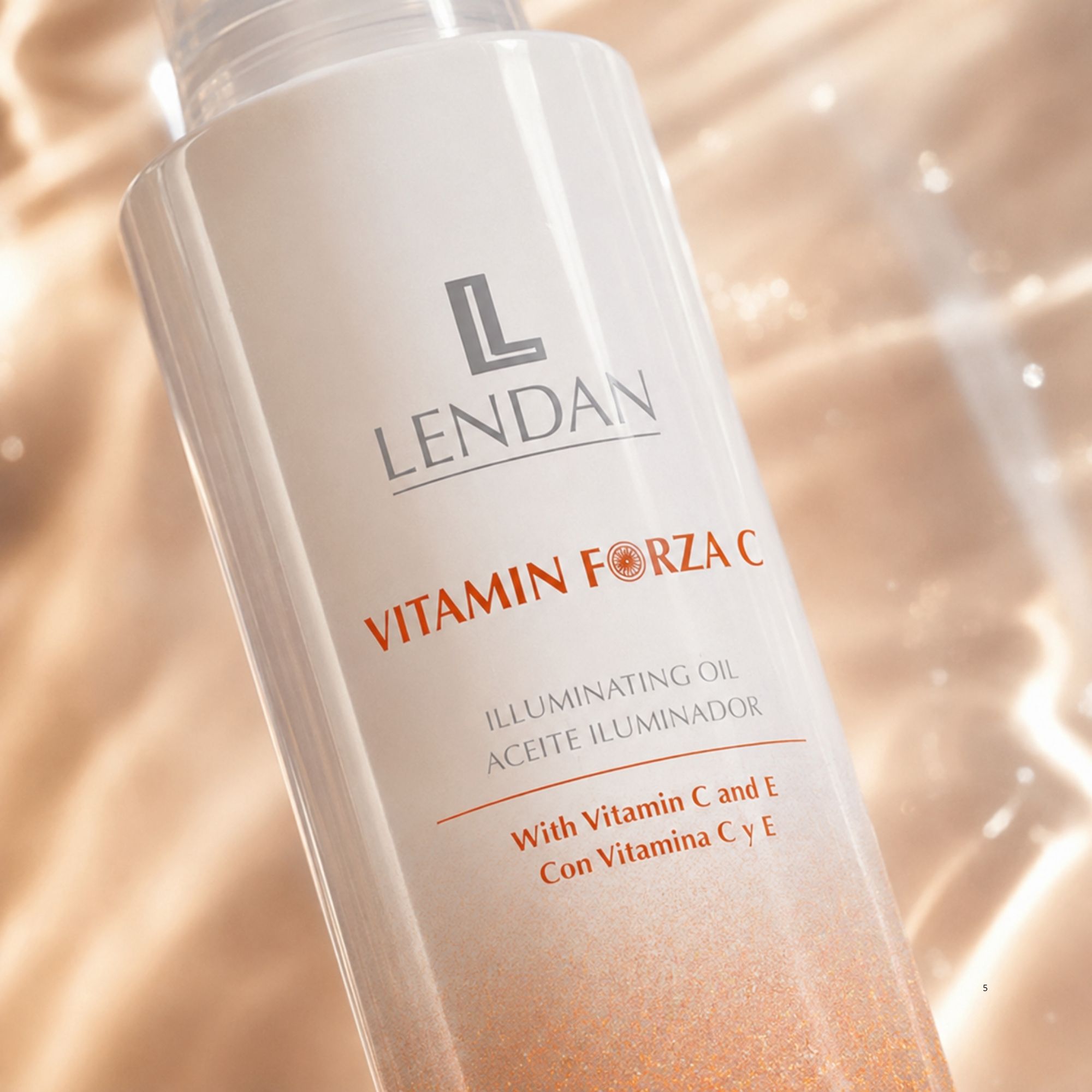 Lendan Vitamin Forza C rozjasňující tělový olej s vitamínem C 100 ml