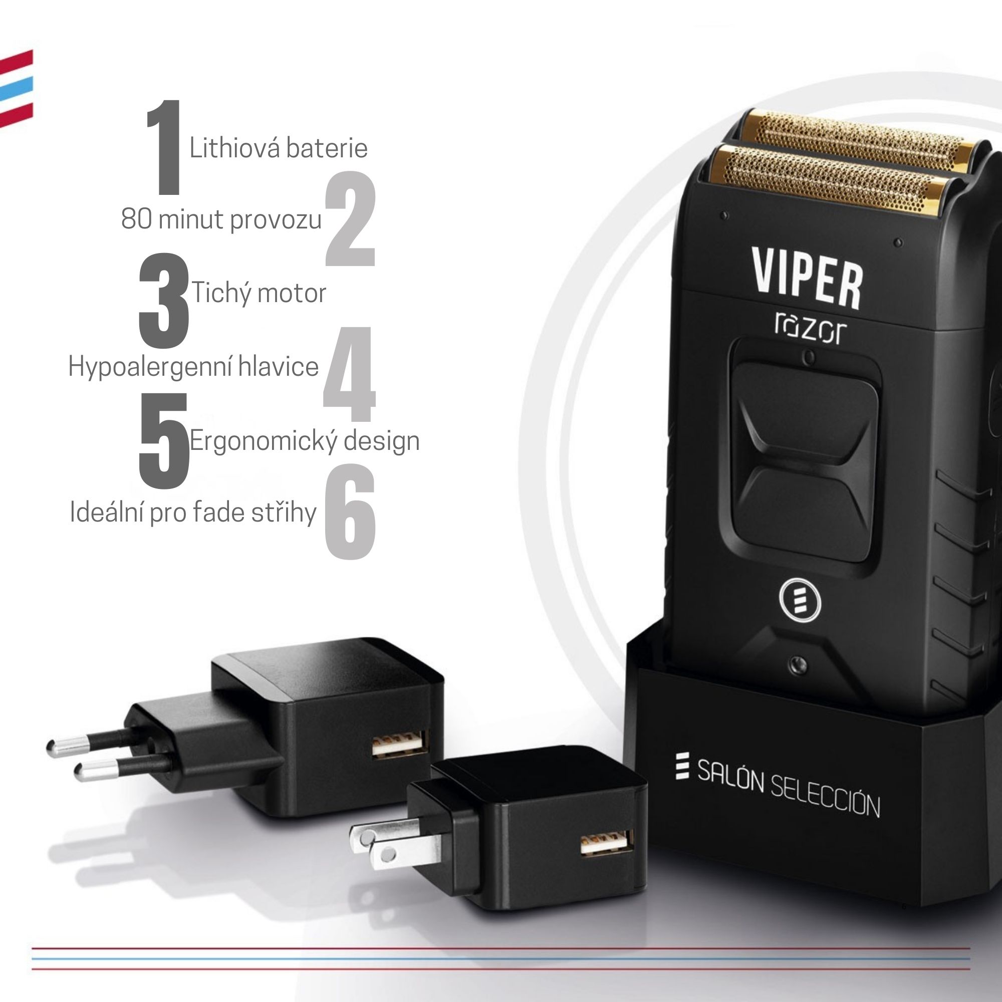Salón Selección Viper Razor profesionální holící a dokončovací strojek