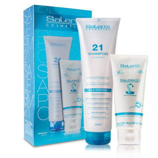 Salerm 21 Duo kosmetická sada pro hydrataci vlasů