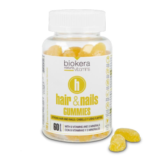 Salerm Biokera Gummies gumové vitamíny pro vlasy a nehty 150 g
