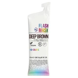 Salerm HD Colors Flash Mask barvicí maska hnědá 60 ml