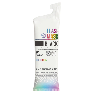 Salerm HD Colors Flash Mask barvicí maska černá 60 ml