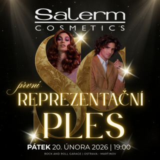 Vstupenka na První reprezentační ples Salerm Cosmetics 2026 | 20. 2. 2026 | Ostrava